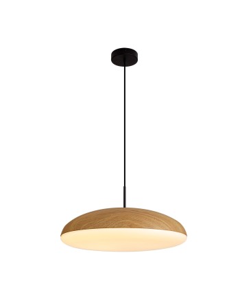 KAZZ * COLGANTE GRANDE MADERA - E27